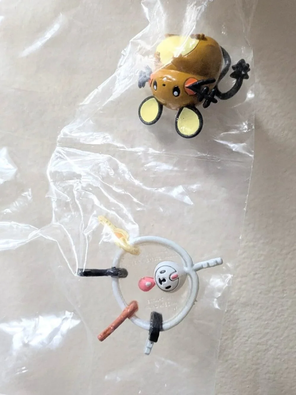 Pokemon XY Movie 2014 Takara Tomy Arts Klefki Dedenne Mini Figure Set of 2 Japan